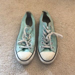 Light blue converse